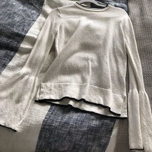 Bell sleeve top